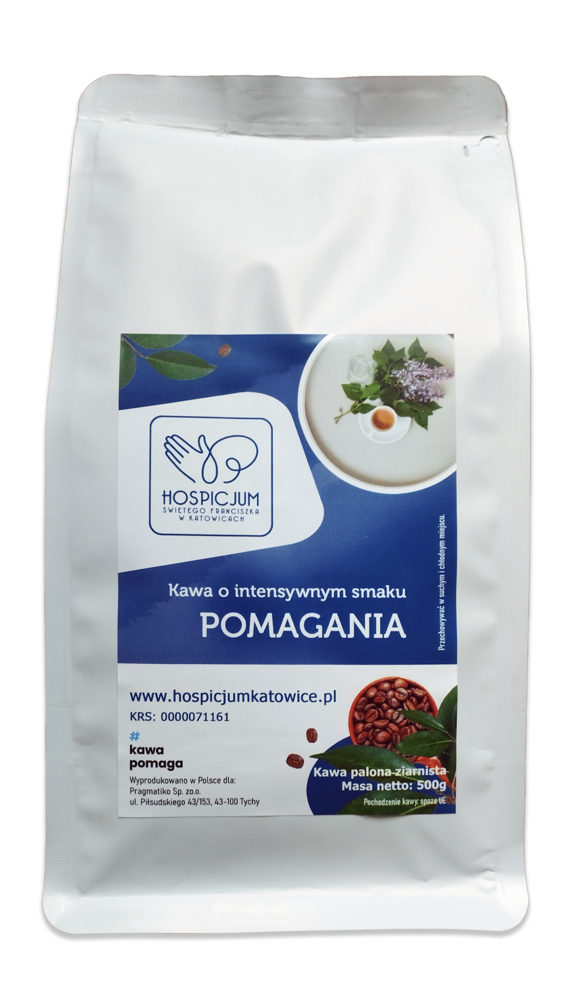 Opakowanie kawy-cegiełki, 500 gramów